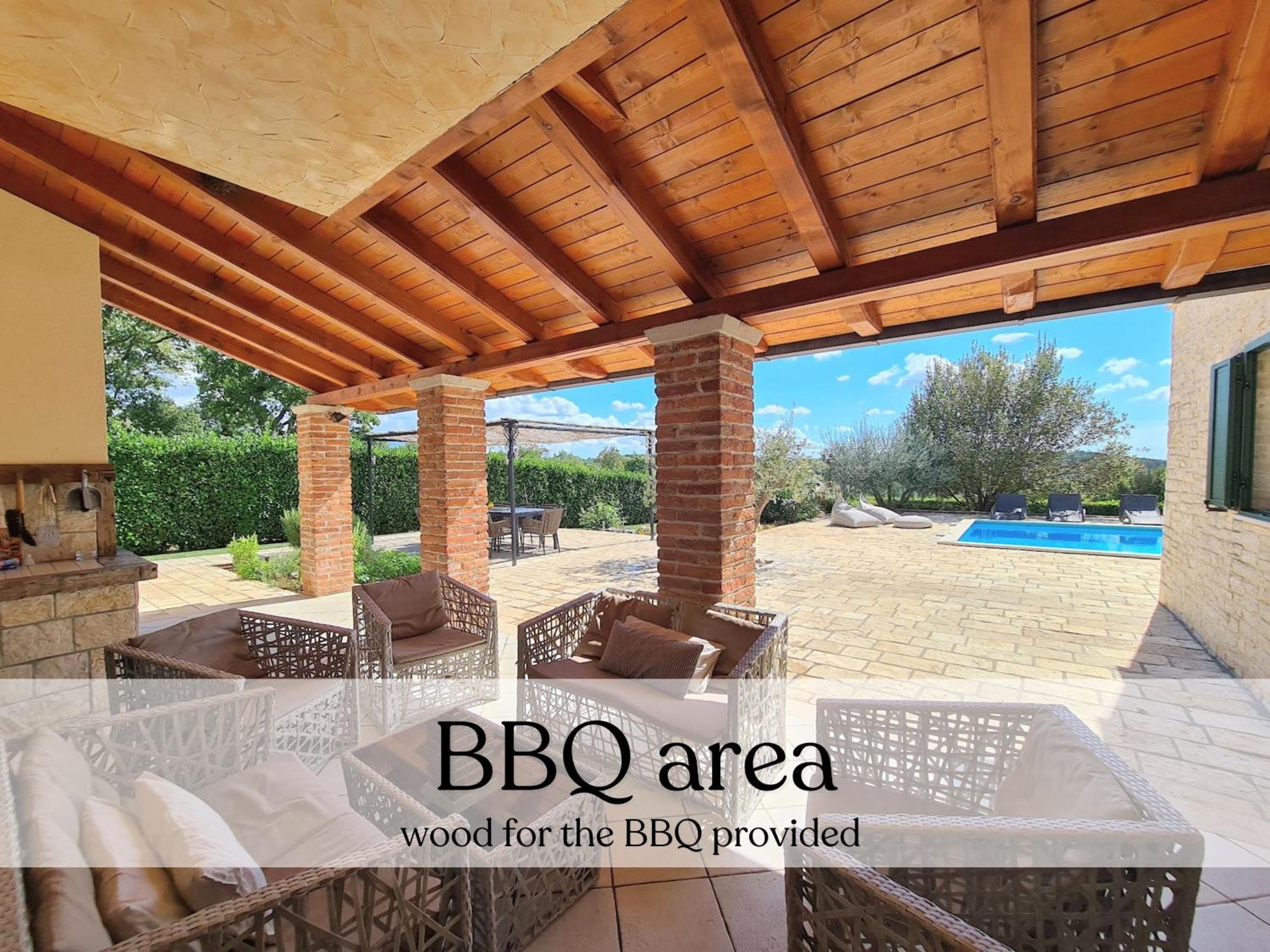Spacious Villa With Pool, Indoor Jacuzzi And Sauna Near Porec Višnjan المظهر الخارجي الصورة